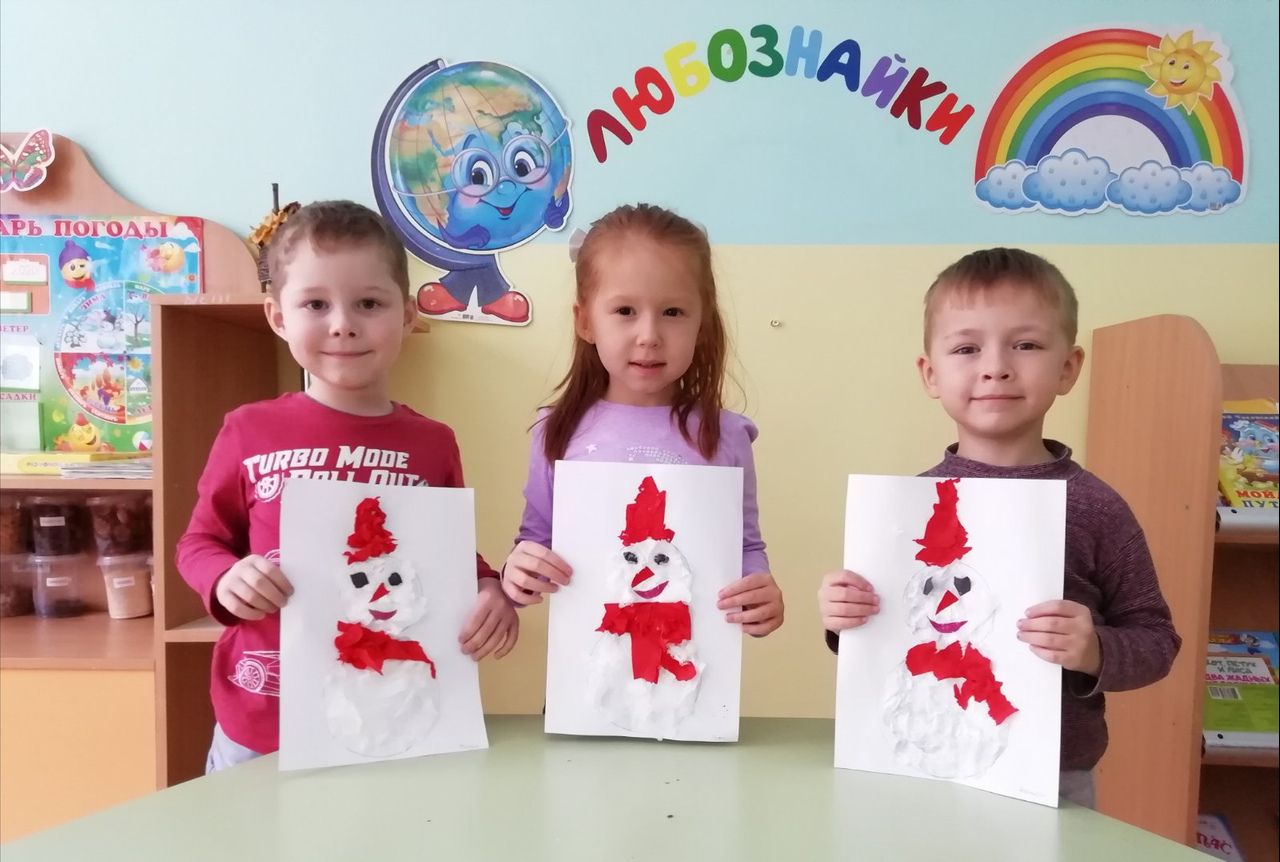 "Веселые снеговички"