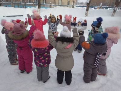      Физкультурное развлечение «Зимние забавы»