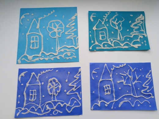 Белый снег пушистый...